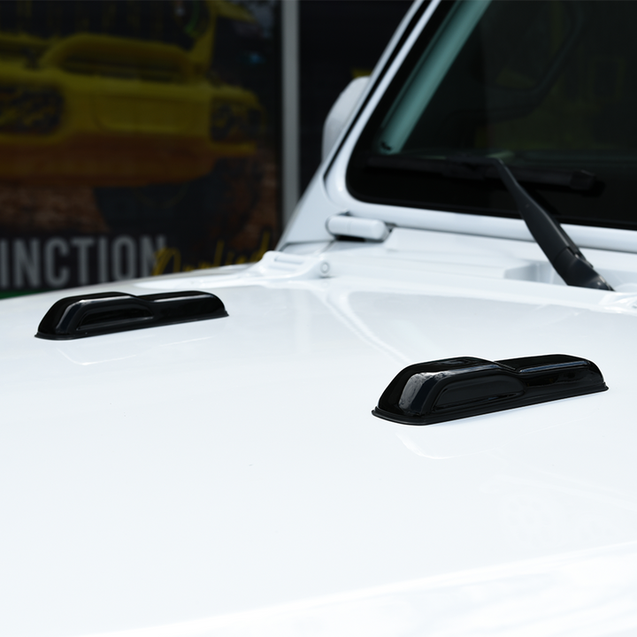 Black Cover'd Up Windshield Bumper Cover 