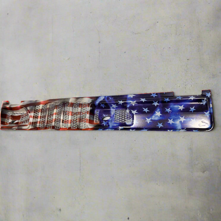 Custom Cowl Wiper Panel Grand Union Graphic Pattern 