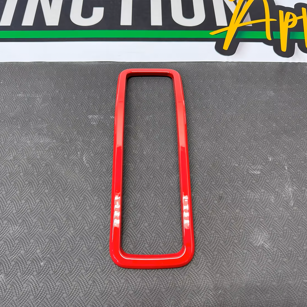 Distinction Applied Stick-on Single Trim Grille Slot Firecracker Red Color 