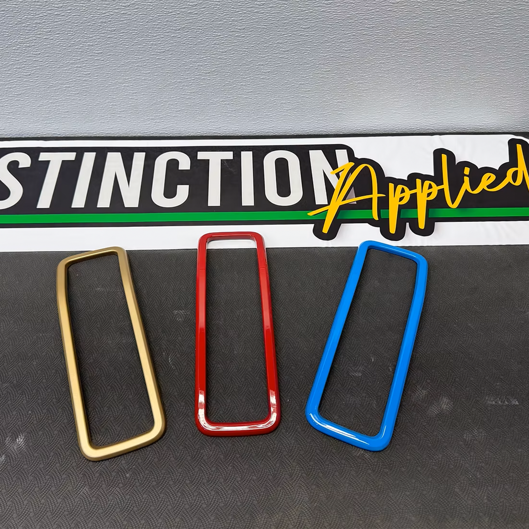 Distinction Applied Stick-on Single Trim Slot multi-color shown in 3 slots
