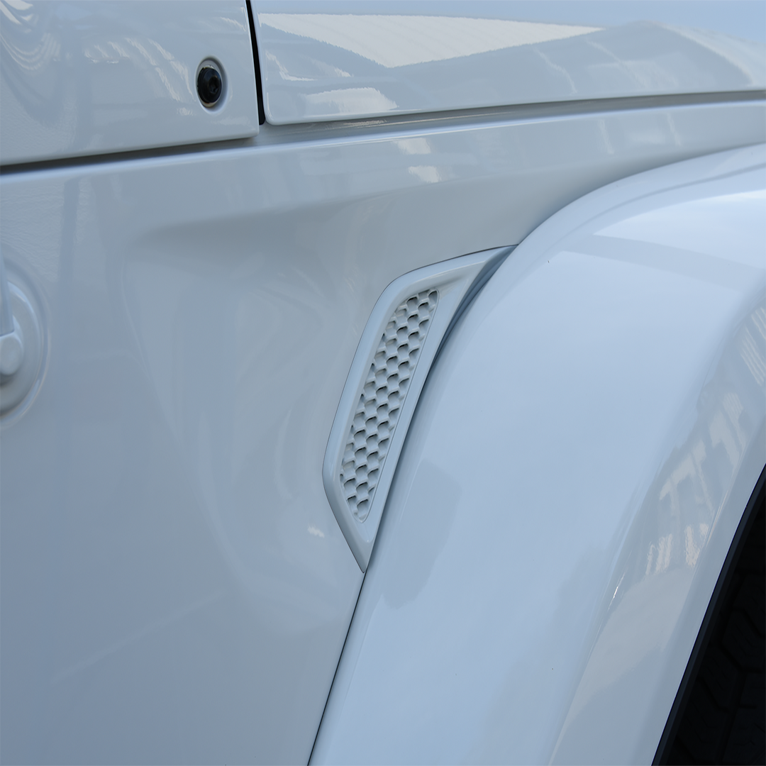 Default background image for single and two-tone fender vents 
