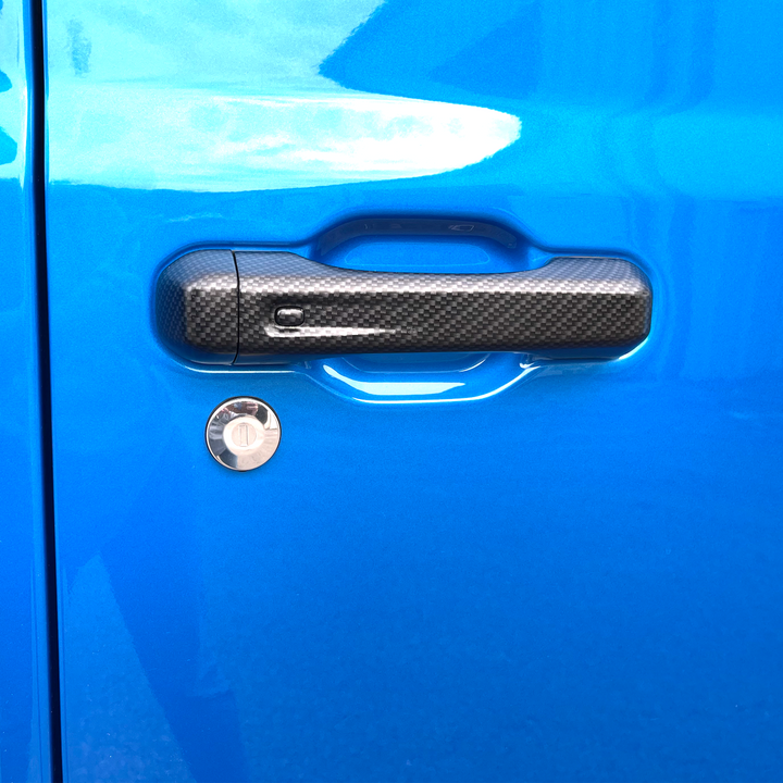 JL 2-Door Keyless Entry Door Handle Black Carbon Standard