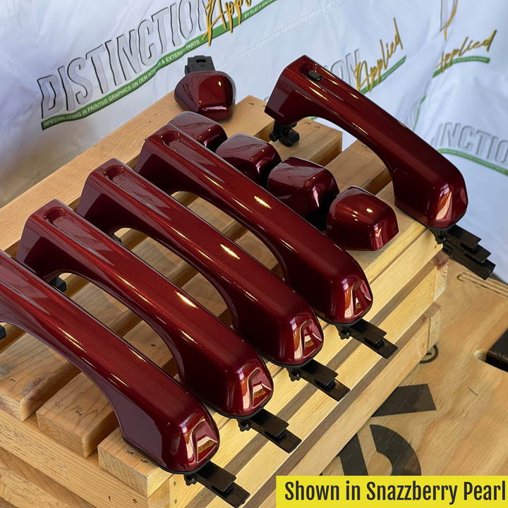 JL 4-Door Standard Entry No buttons set of 5 Snazzberry Pearl
