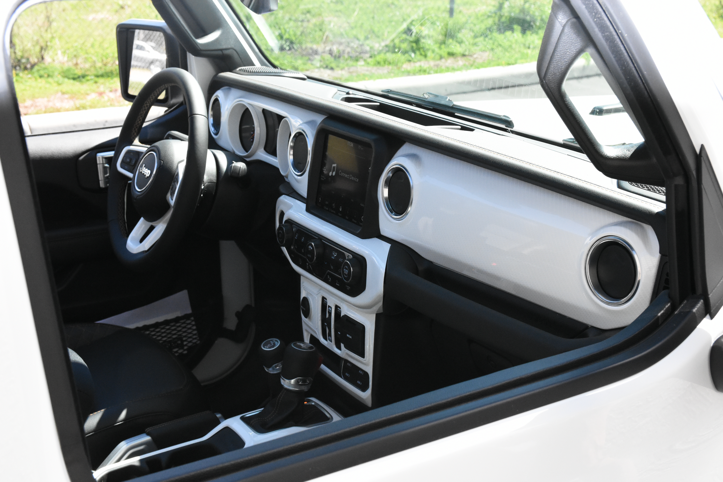 JL 4 Door Jeep Interior - Distinction Applied