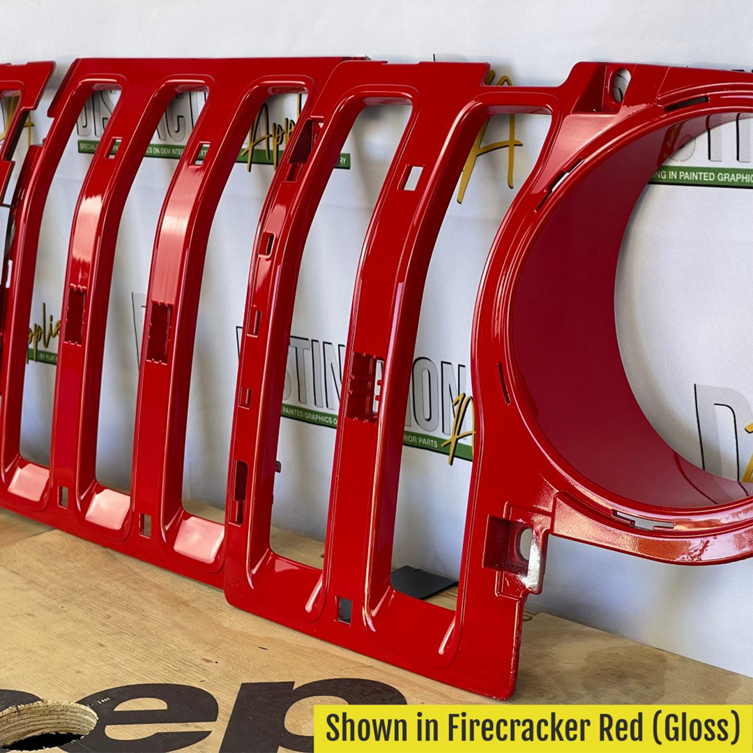 Classic OEM Grille Trim Firecracker Red