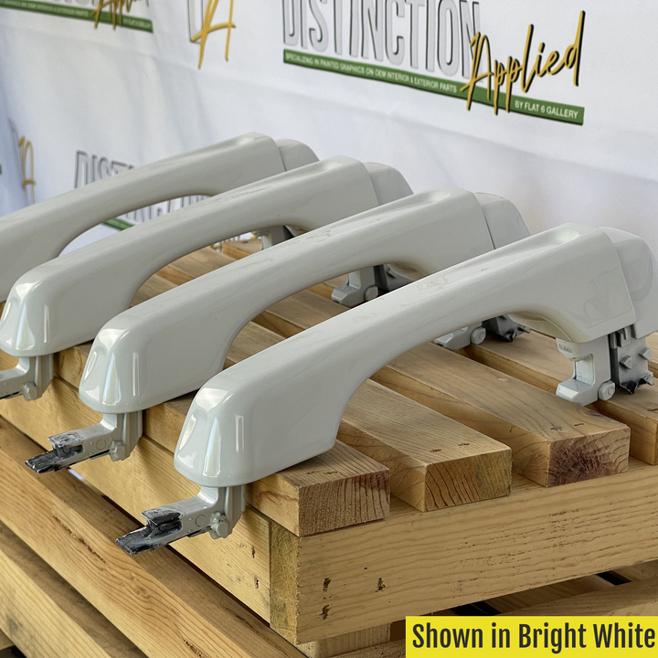 JT Gladiator Standard entry door handles no buttons bright white gloss