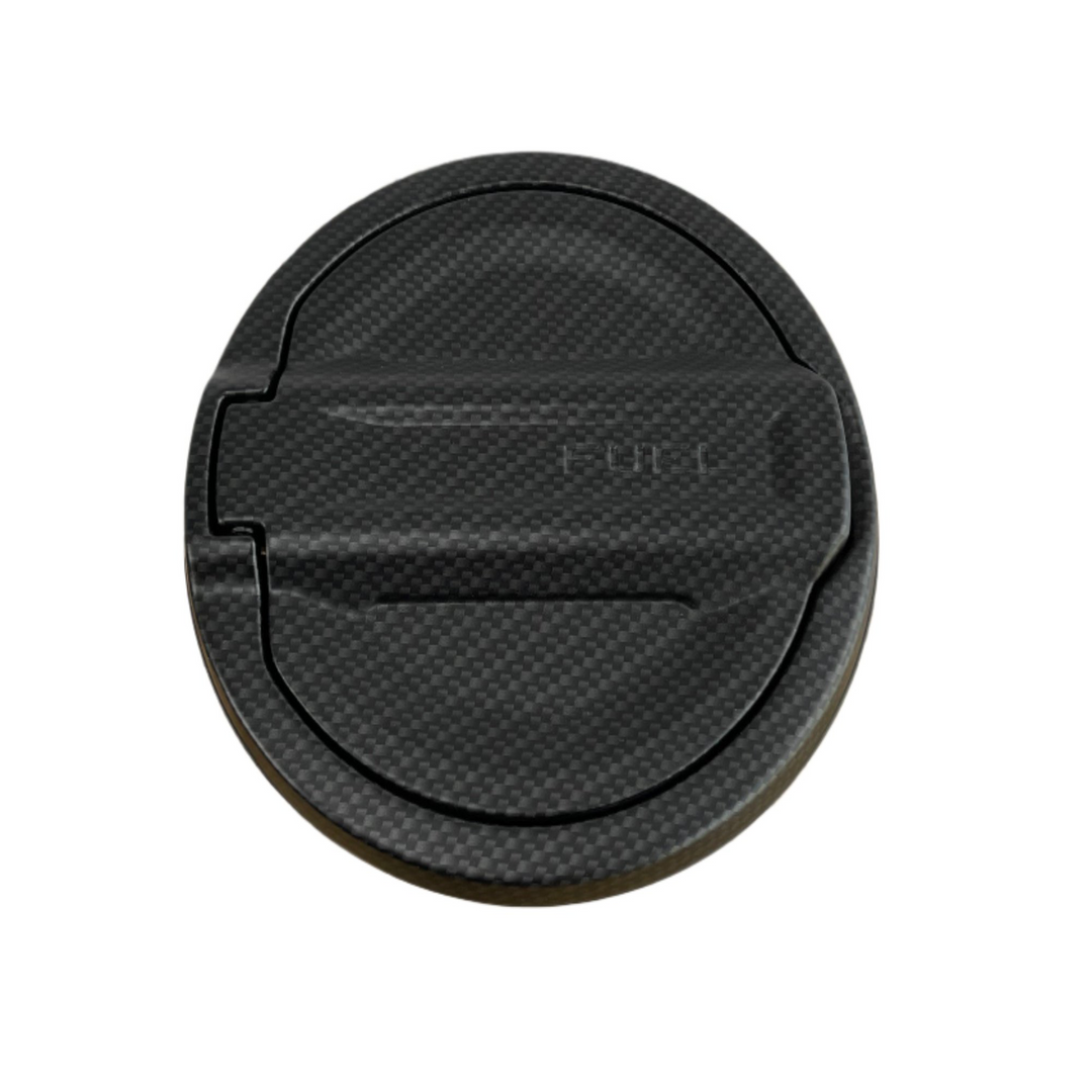 JL Wrangler Fuel Door Hydrographic Black Carbon Standard