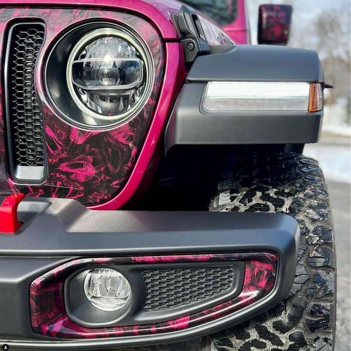 Lost Soulz graphic custom Bumper Fog Trim Tuscadero color