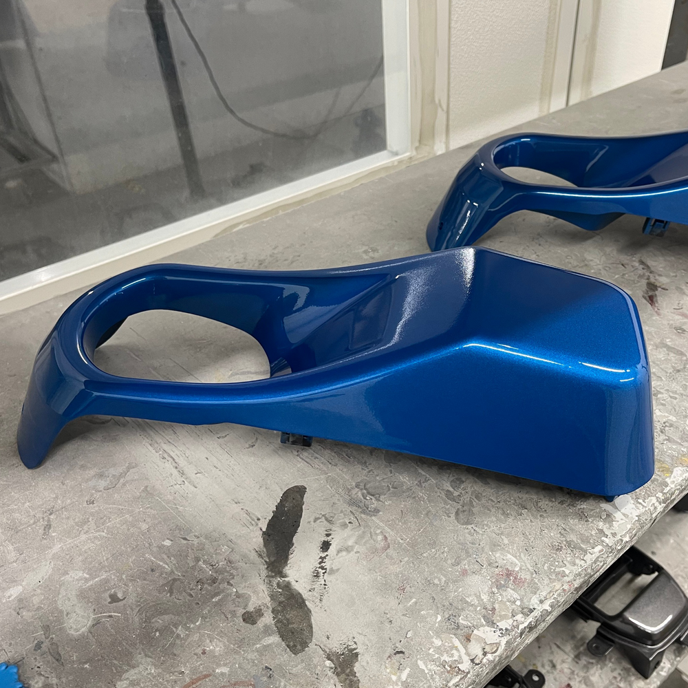 JL/JT Rubicon Steel Fog Trim Bumper Ocean Blue 