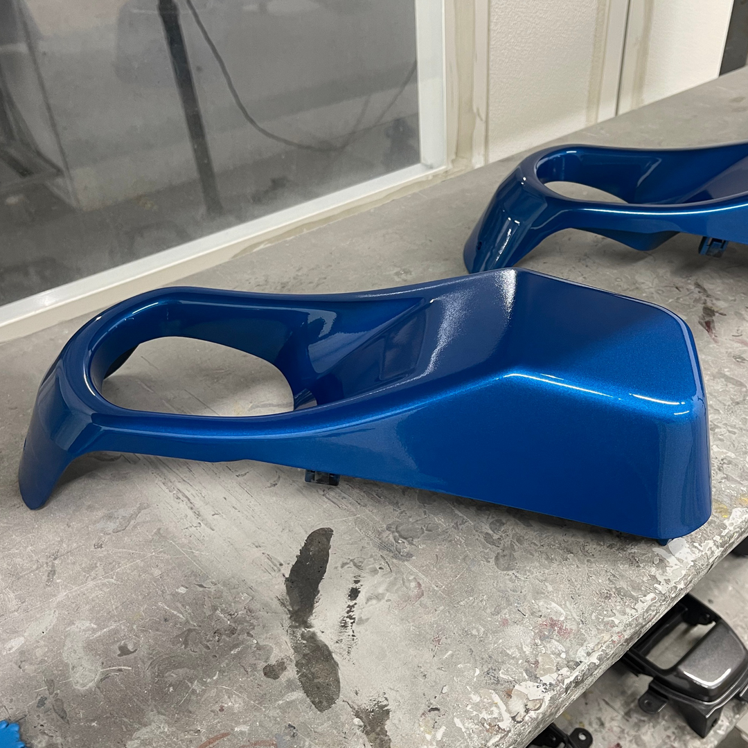 JL/JT Rubicon Steel Fog Trim Bumper Ocean Blue 