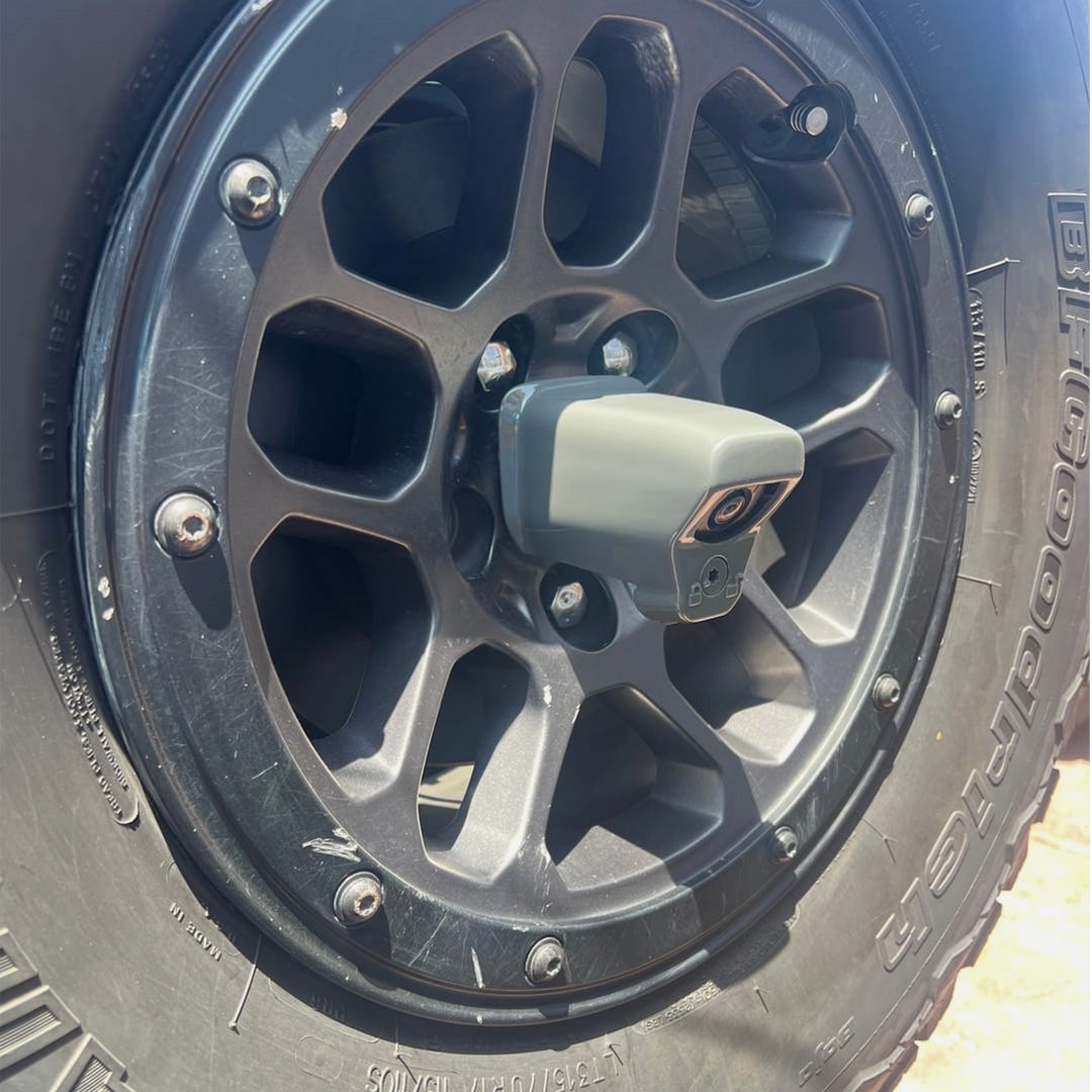 Spare Tire Backup Housing JL Wrangler Sting Gray