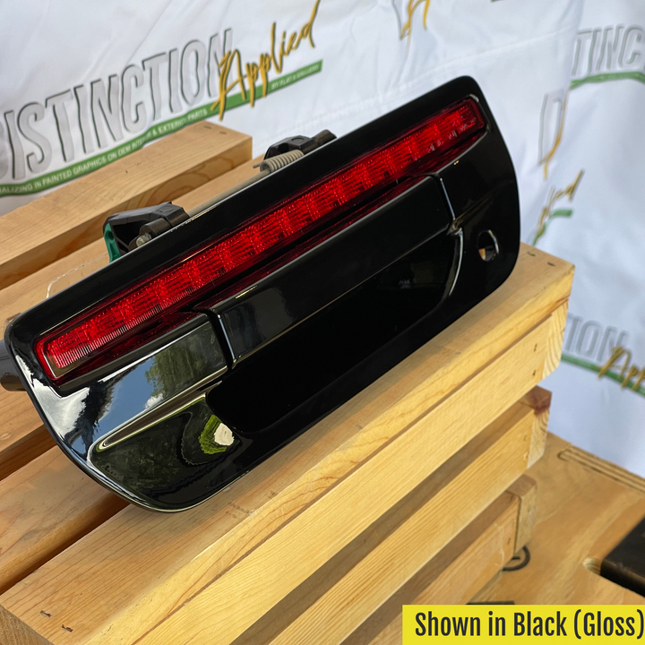 Tailgate Handle Prefinished Black Gloss 