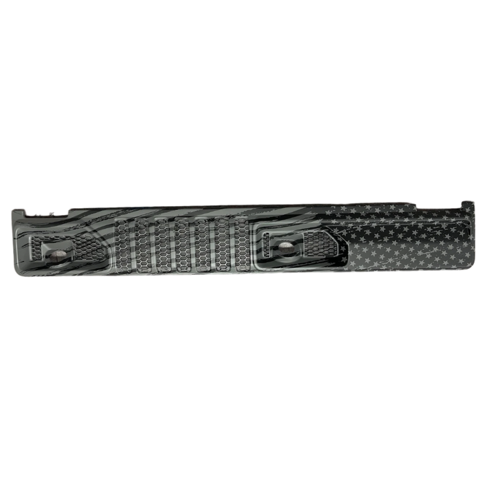 Cowl Wiper Panel OEM Sting Gray Tattered Flag Hydrographic Pattern