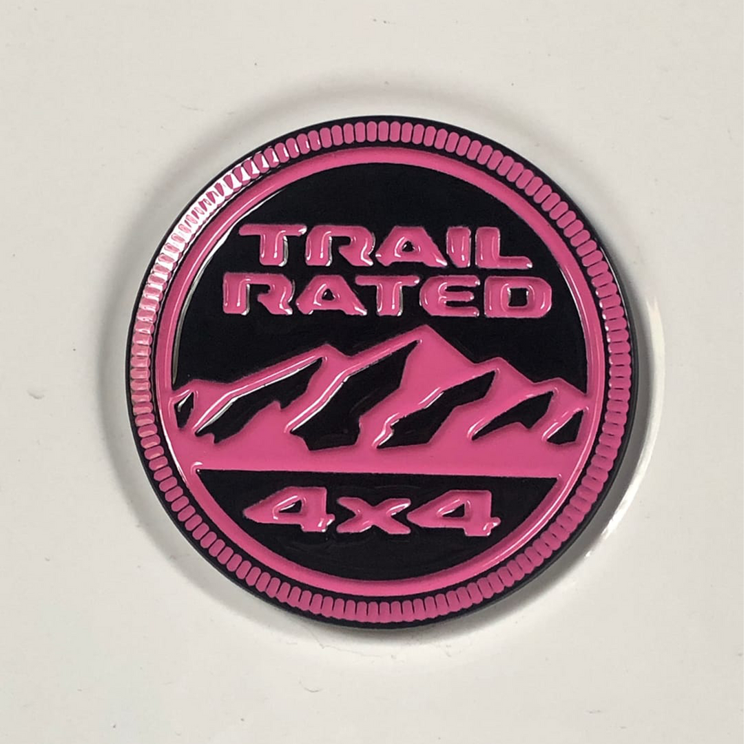 Custom Painted Trail Rated Badge JL/JT/JK (All Models)