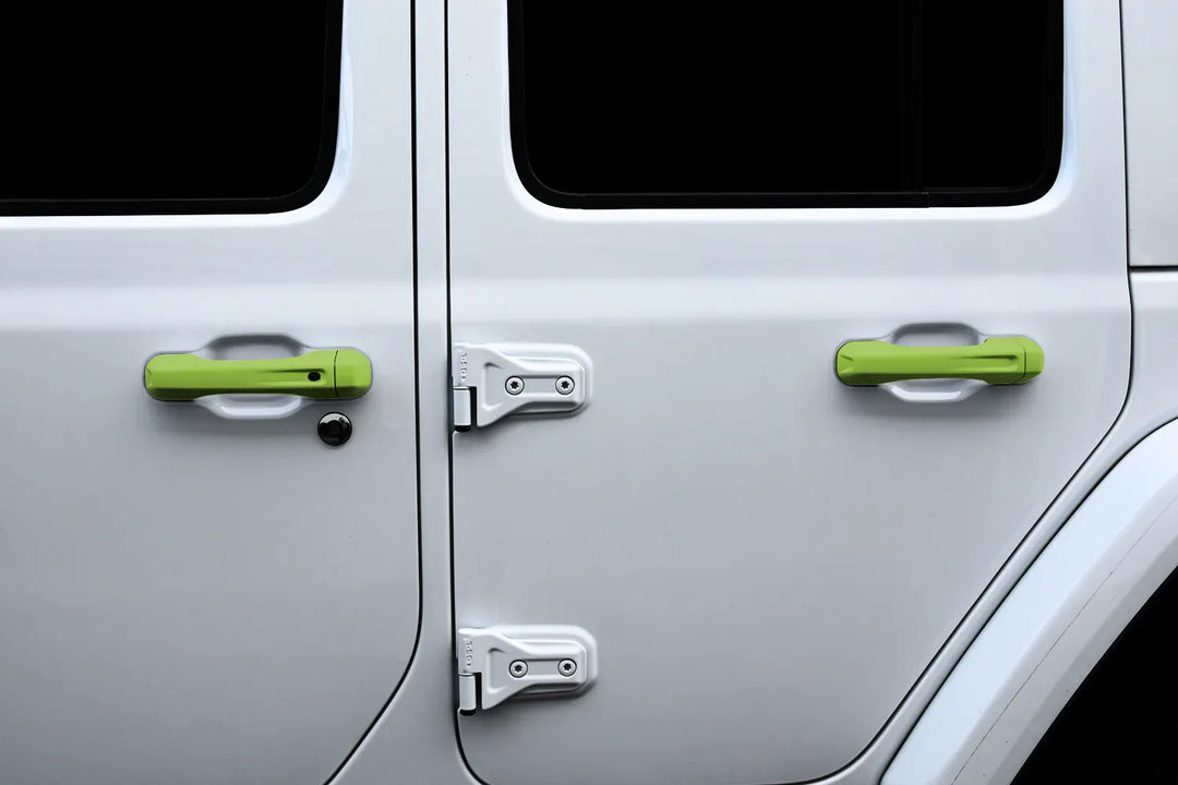 4-Door JL Keyless Entry Paint Matched Door Handles (5 Handles, Buttons)