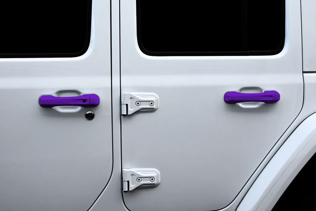 4-Door JL Keyless Entry Paint Matched Door Handles (5 Handles, Buttons)