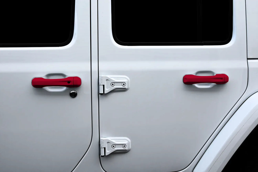 4-Door JL Keyless Entry Paint Matched Door Handles (5 Handles, Buttons)