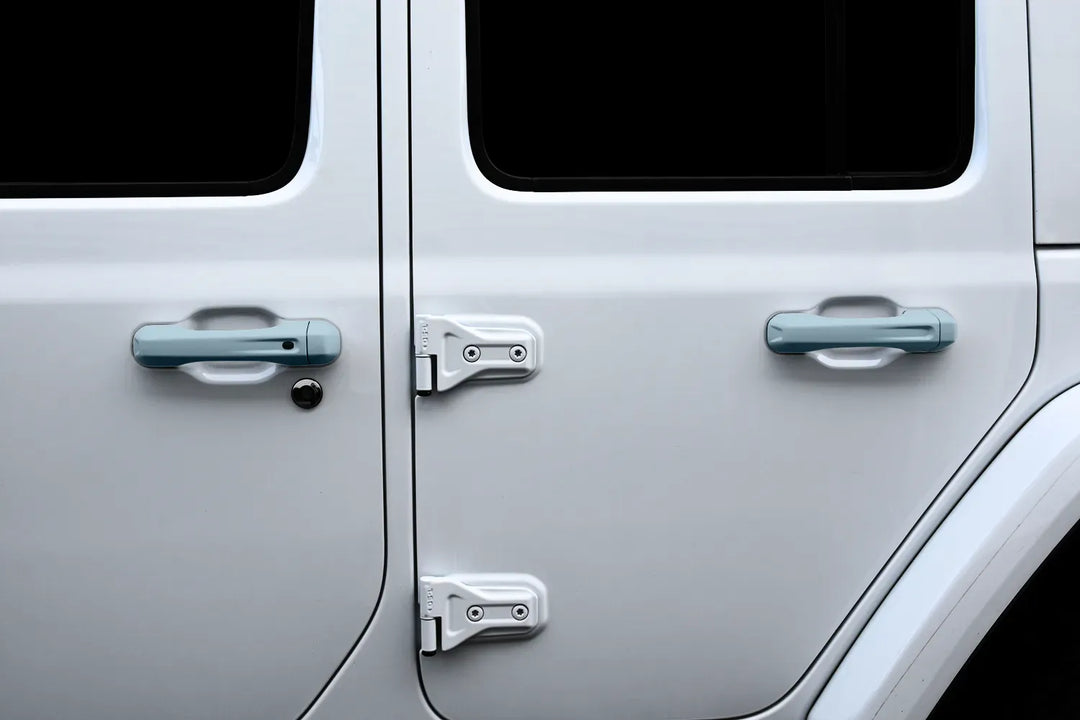 4-Door JL Keyless Entry Paint Matched Door Handles (5 Handles, Buttons)