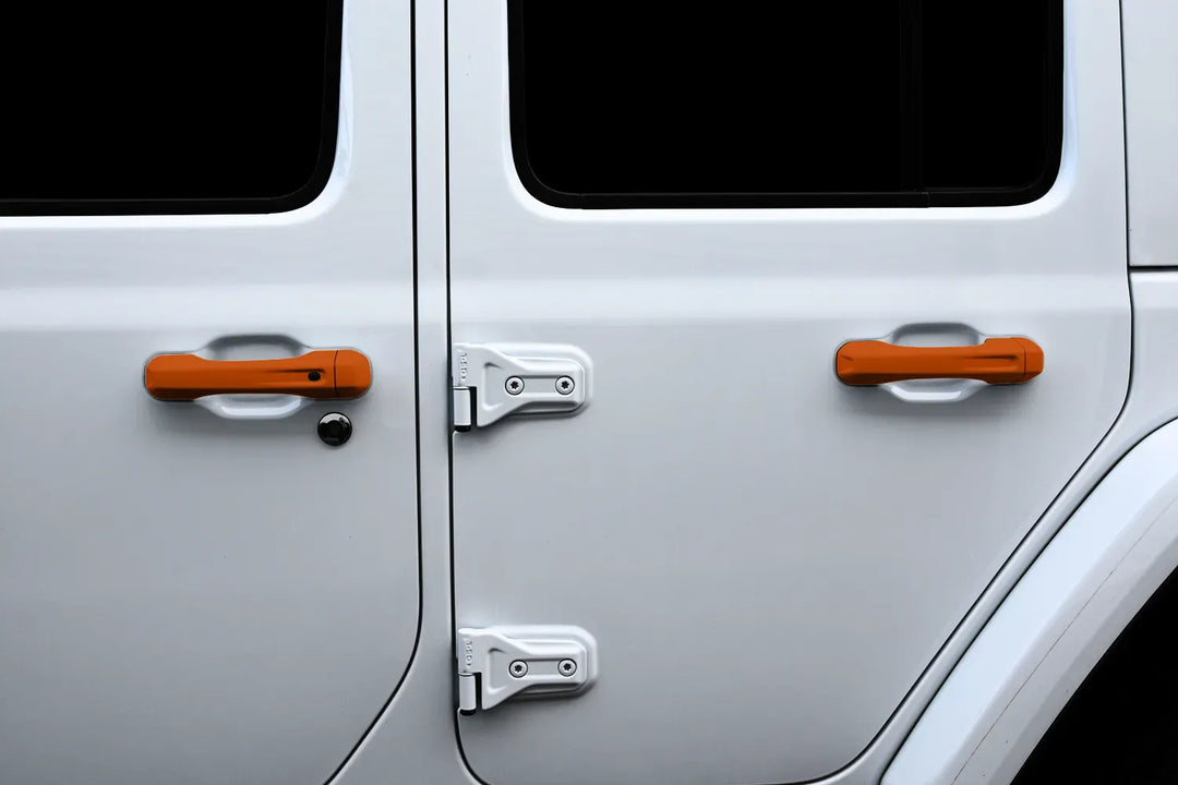 4-Door JL Keyless Entry Paint Matched Door Handles (5 Handles, Buttons)