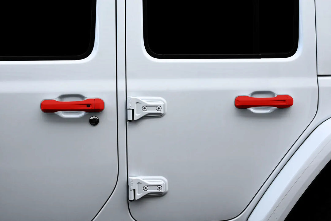 4-Door JL Keyless Entry Paint Matched Door Handles (5 Handles, Buttons)