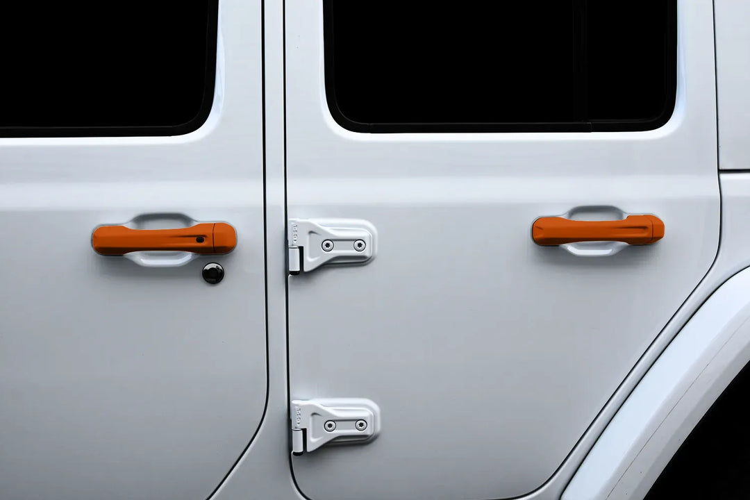 4-Door JL Keyless Entry Paint Matched Door Handles (5 Handles, Buttons)