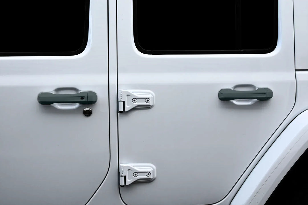 4-Door JL Keyless Entry Paint Matched Door Handles (5 Handles, Buttons)