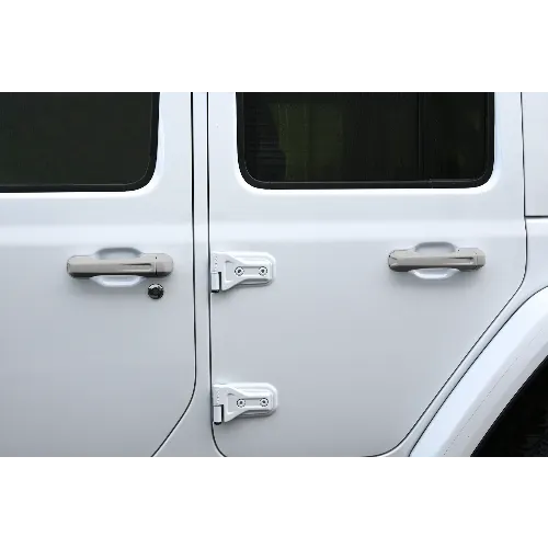 Fits JL 4 Door - Standard Entry Color-Matched Door Handles (5 Handles, No Buttons)