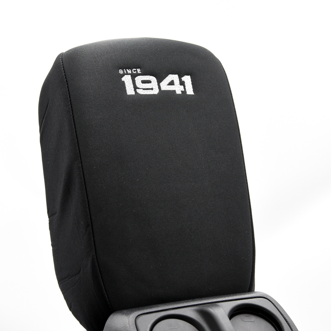 Black console cover with 'Since 1941' text on a white background