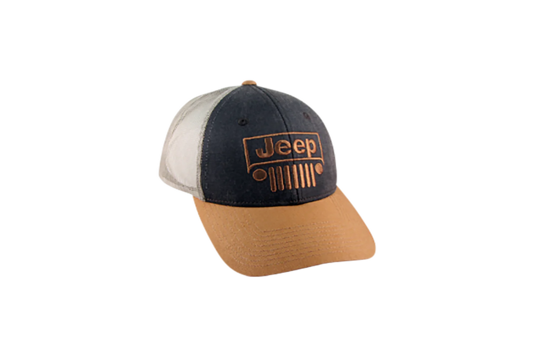 Licensed TRi-Color Trucker Jeep HAT JGBKDZ