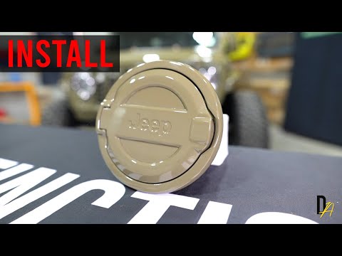 Painted Matched Fuel Door Install Video Dirt Road Cred | Distinction Applied