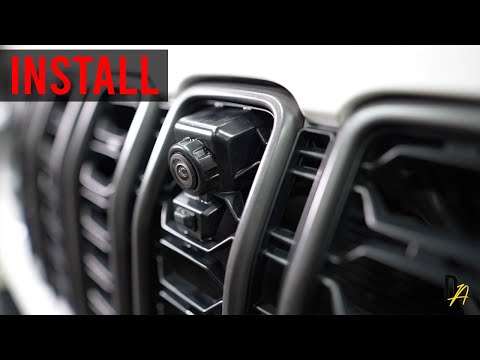 How to remove and reinstall the factory Jeep JL Front Camera