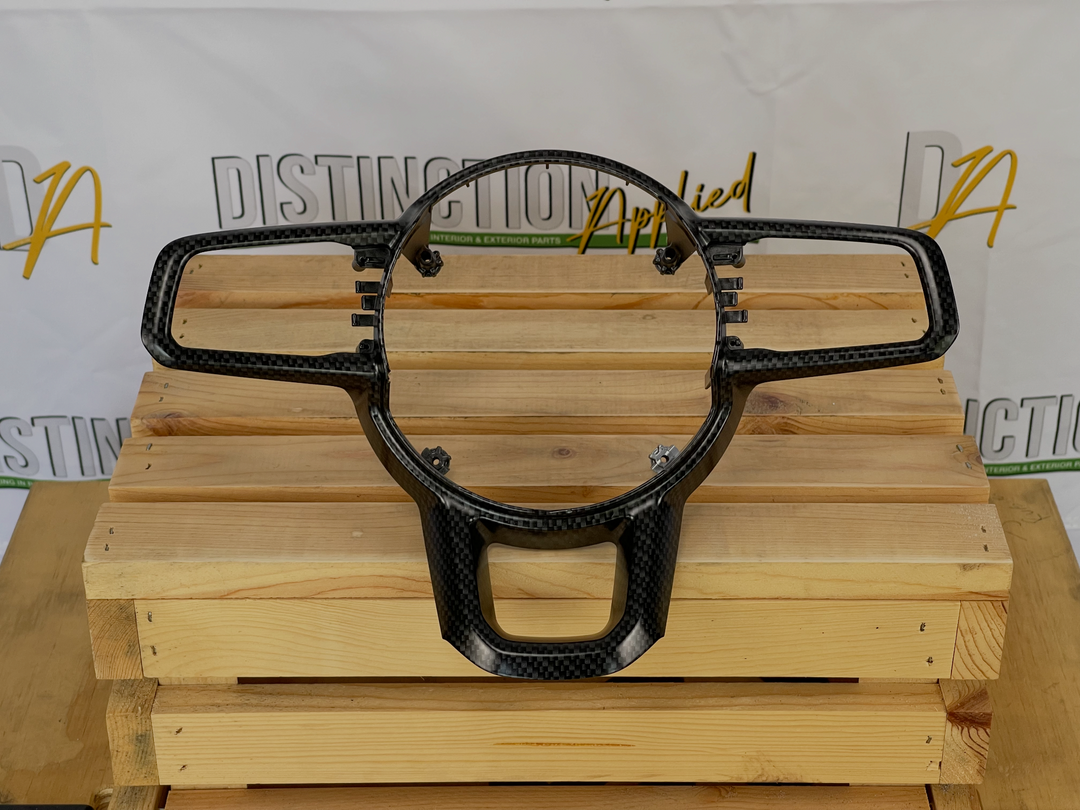 steering trim black carbon hydrographic pattern